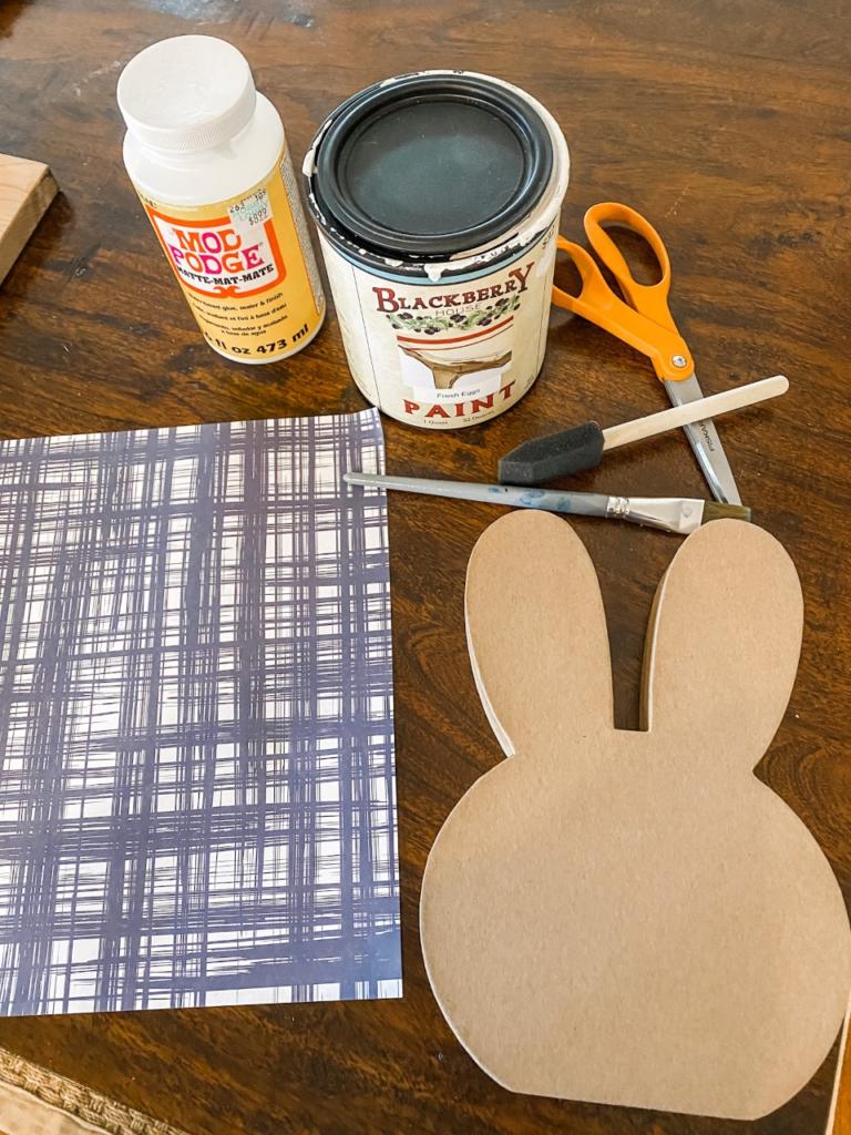 5 minute bunny craft