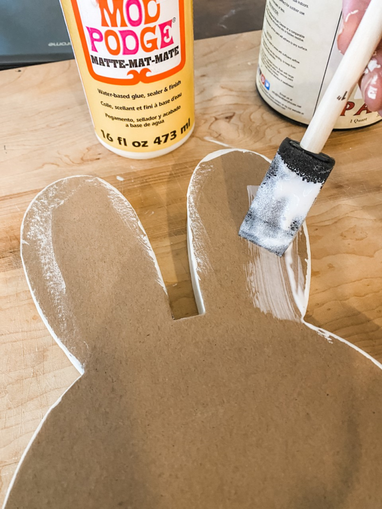 5 minute bunny craft
