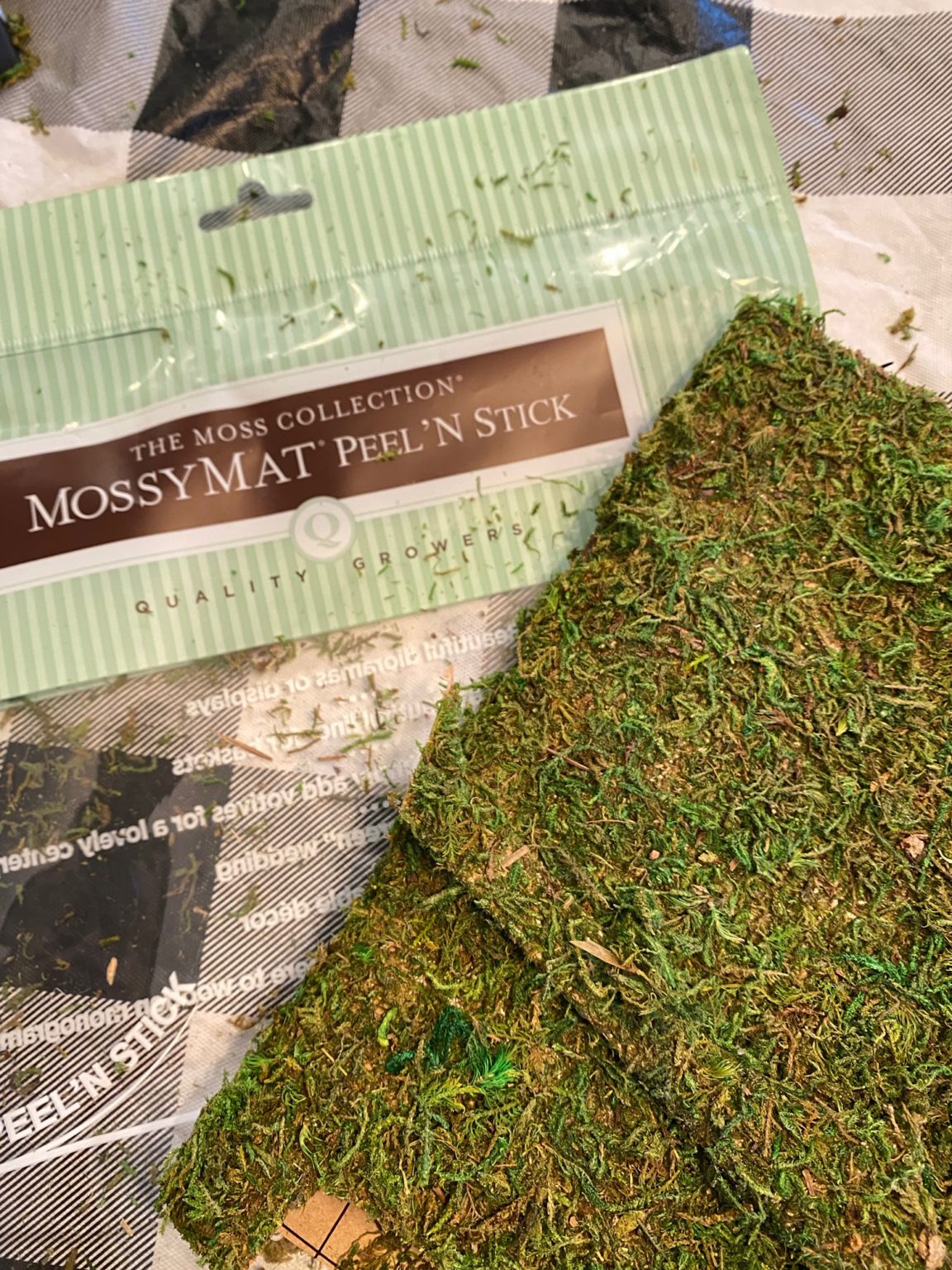 DIY Moss Bunny project Wilshire Collections