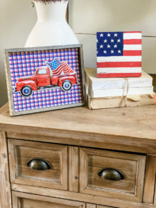 Patriotic decor ideas for Summer!
