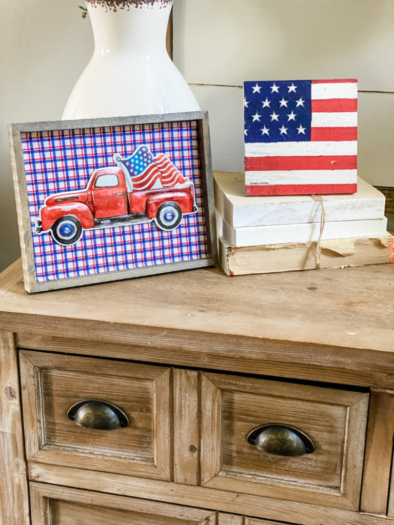 Patriotic decor ideas for Summer! 