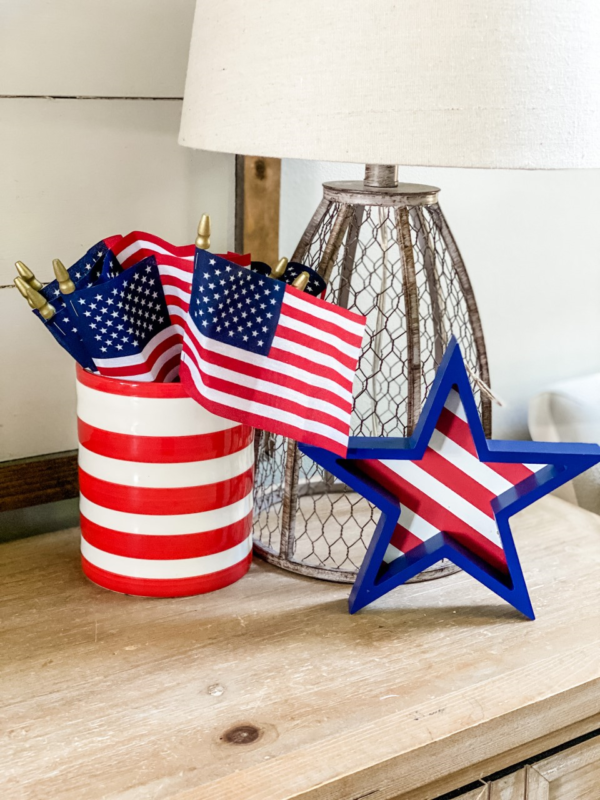 Patriotic decor ideas for Summer! Wilshire Collections