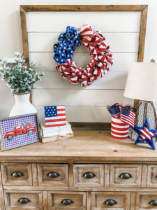 Patriotic decor ideas for Summer!