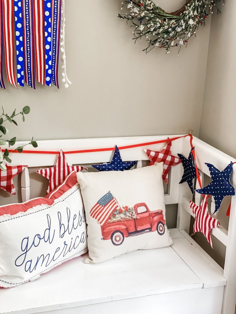 Patriotic decor ideas for Summer!