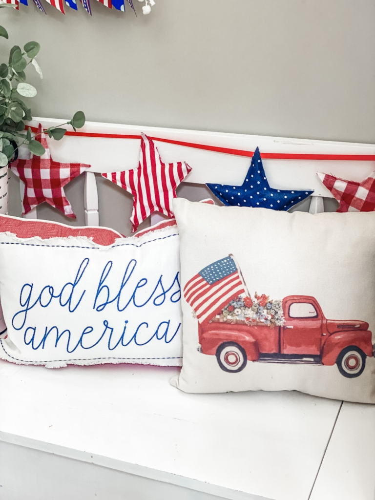 Patriotic decor ideas for Summer! 