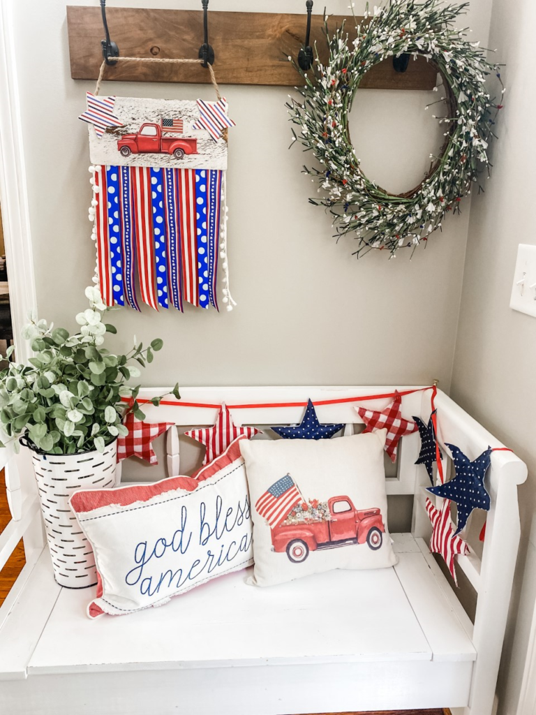 Patriotic decor ideas for Summer!