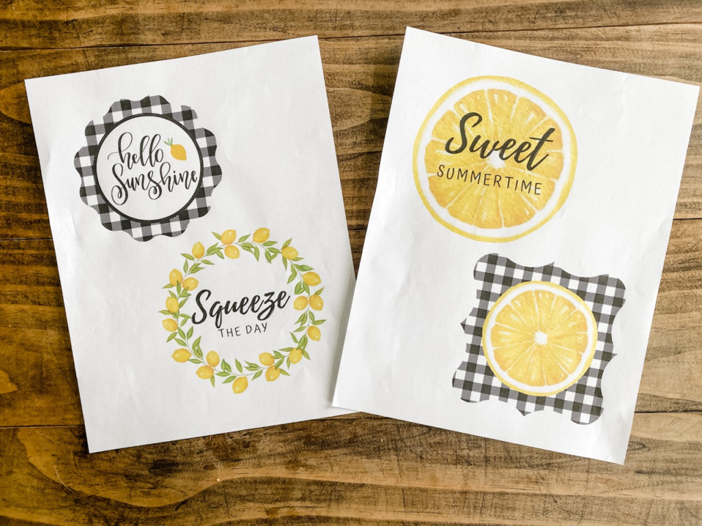 printable- lemon bundle