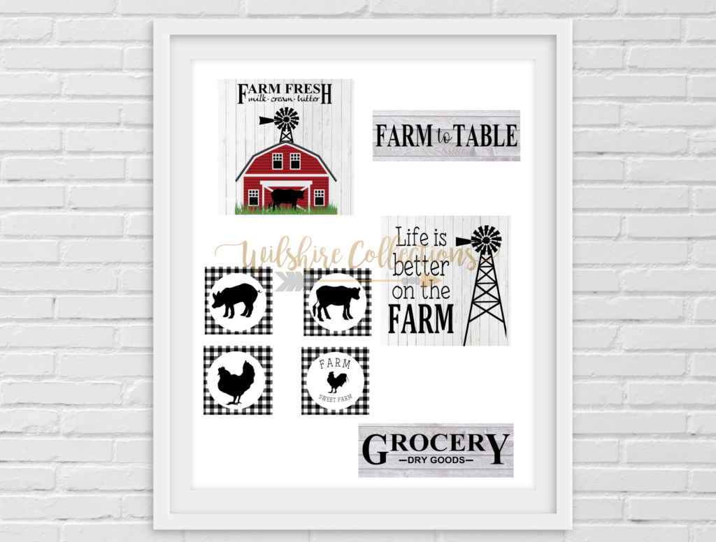 Printable- farmhouse bundle pic