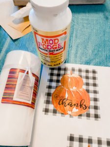 DIY candle upcycle with a printable!