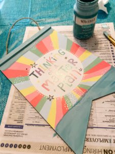 DIY dollar tree sign using a printable