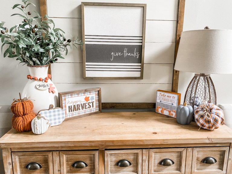 Cute Fall decor ideas for your home! Wilshire Collections