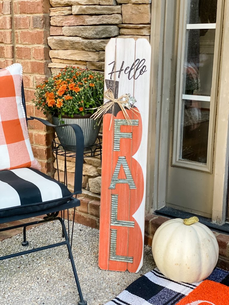 Easy Fall porch ideas