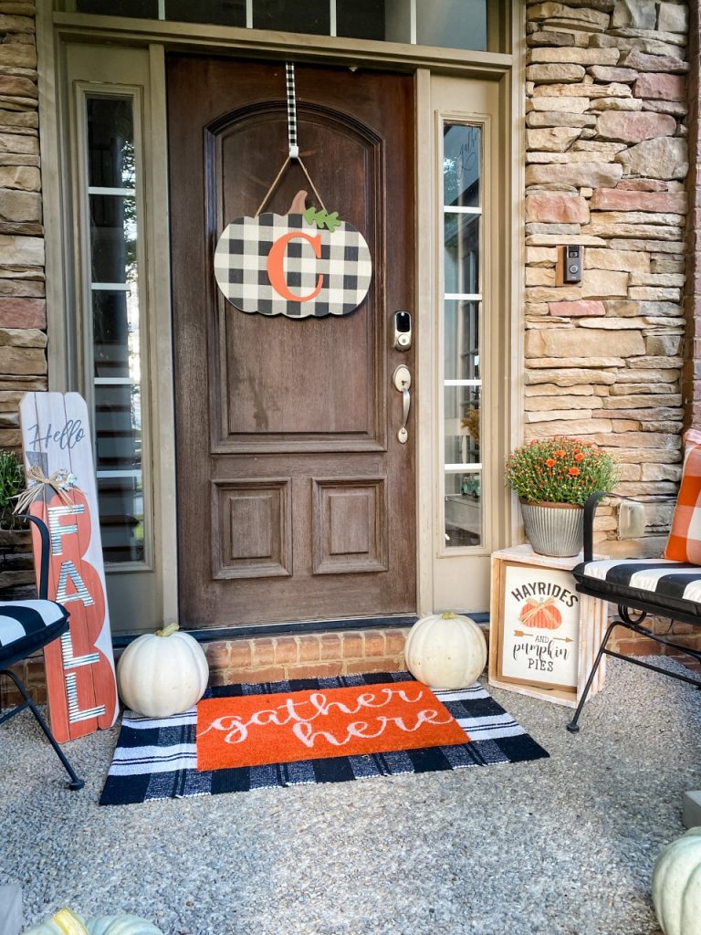 Easy Fall porch ideas