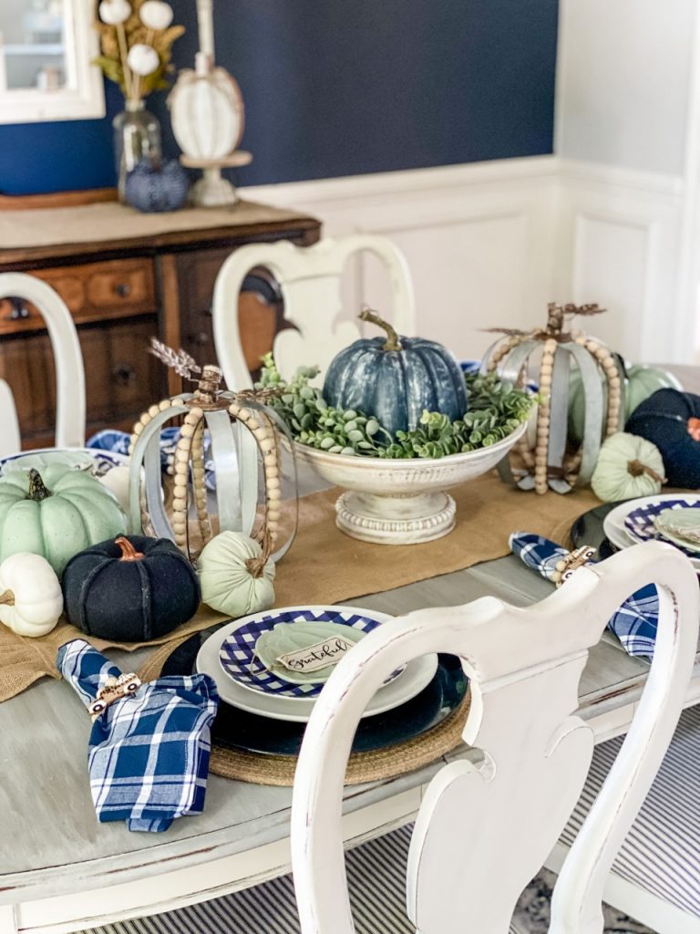 Navy Fall Decor for your home!