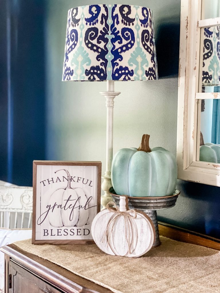 Navy Fall Decor for your home!