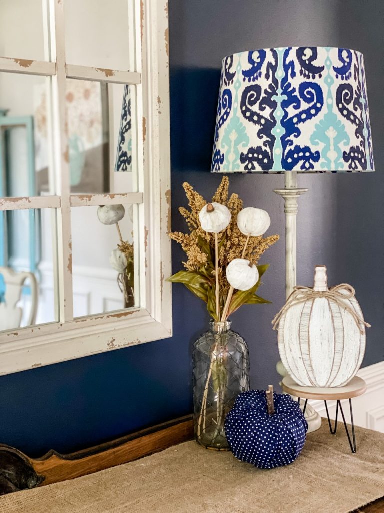 Navy Fall Decor for your home!