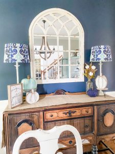 Navy Fall Decor for your home!