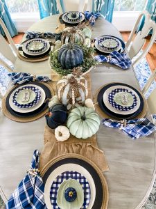 Navy Fall Decor ideas for your home! - Wilshire Collections