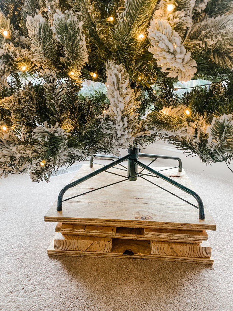Christmas Tree hack! How to make your tree taller! Wilshire Collections