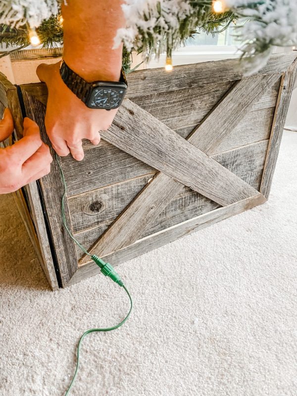 Christmas Tree hack! How to make your tree taller! Wilshire Collections