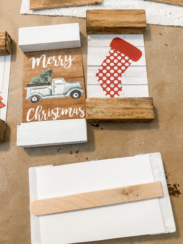 DIY ornaments using printables