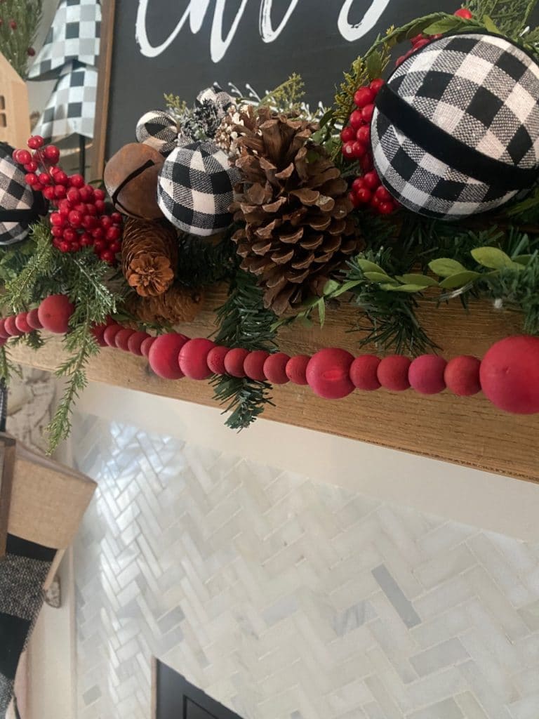 Christmas mantel decor and inspiration