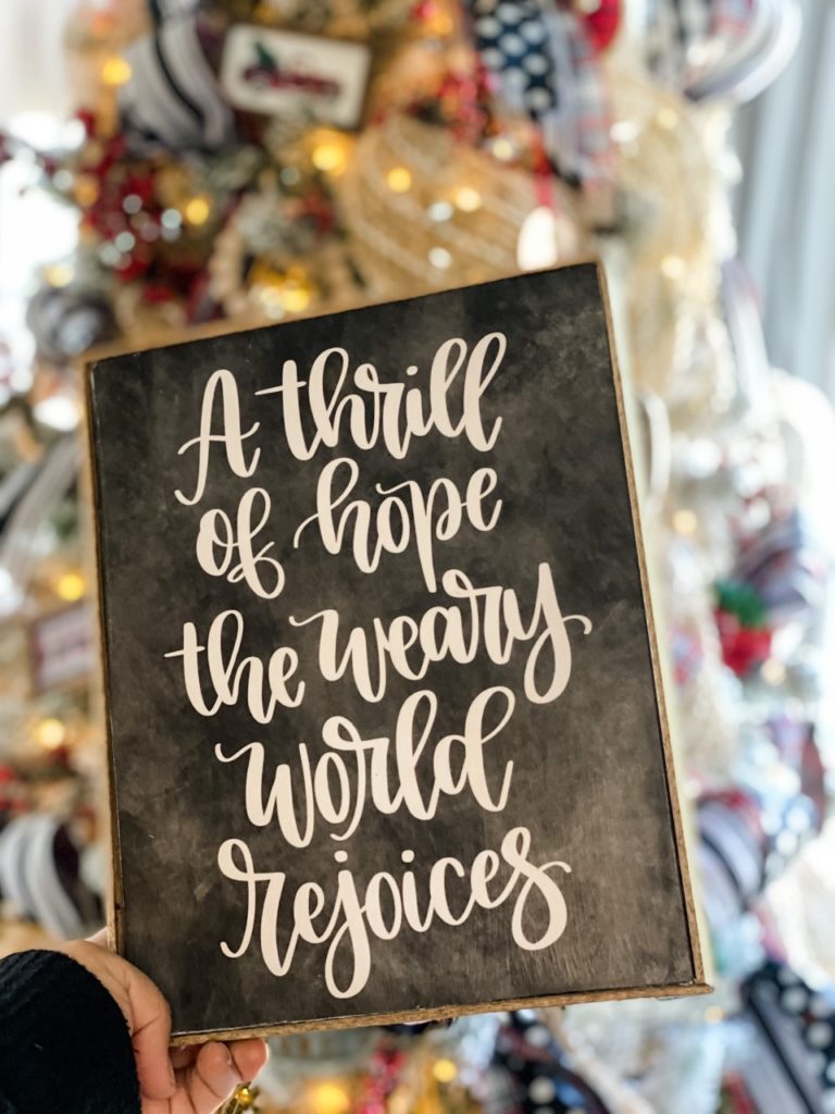 DIY sign using a printable!