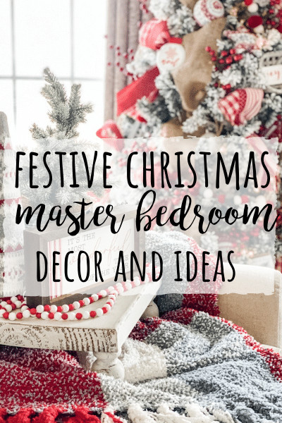 Festive Christmas bedroom decor ideas