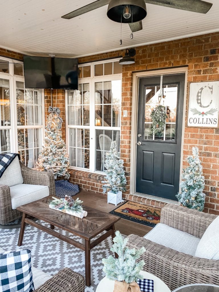 Christmas porches