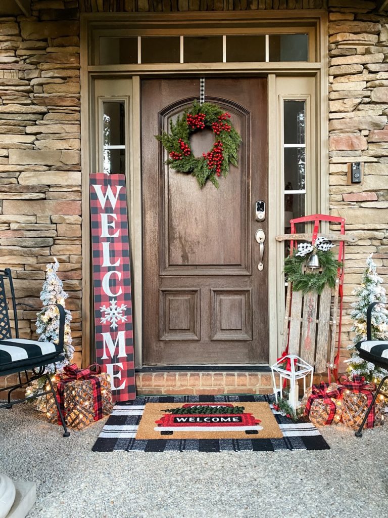 Christmas porches