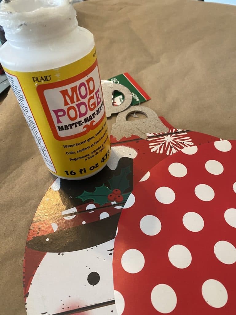 Dollar Tree DIY Christmas ornament