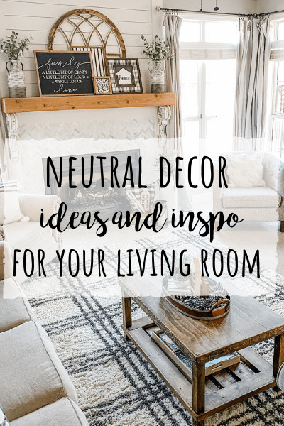 Neutral Living Room Decor