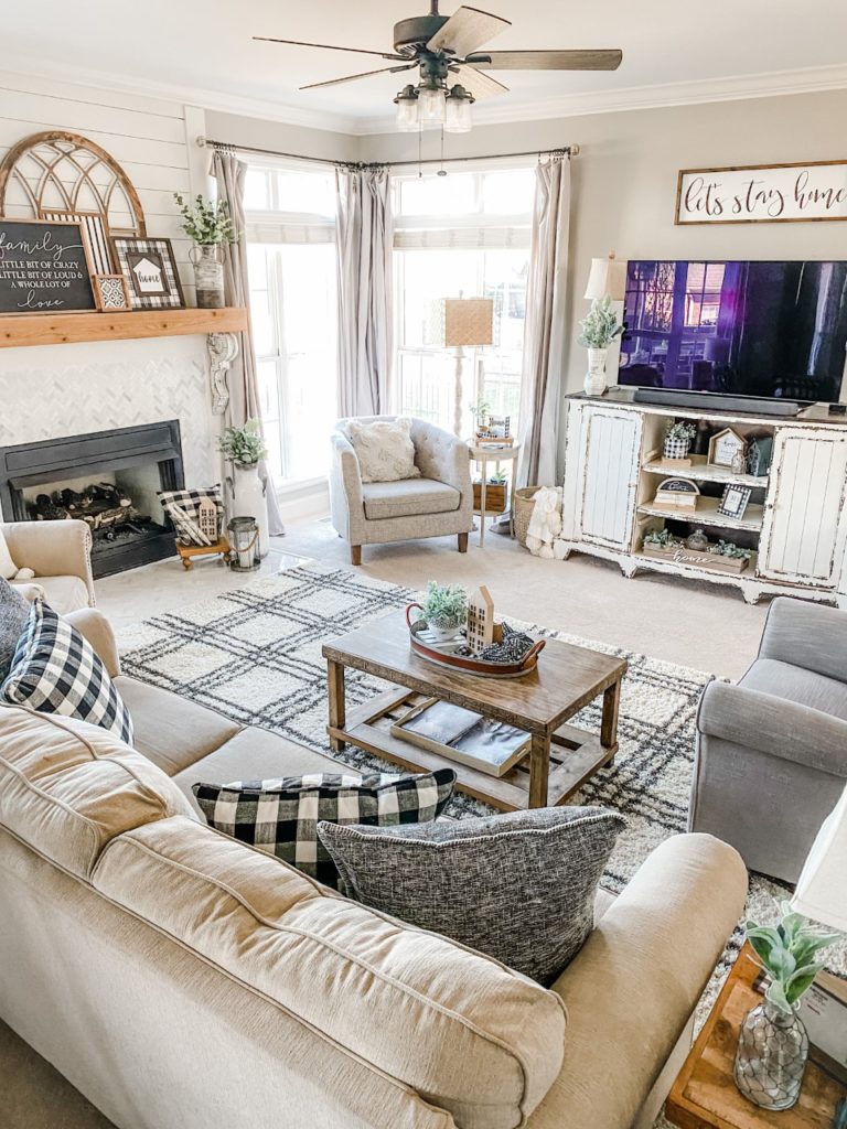 Neutral Living Room Decor