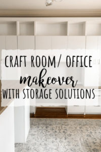 craft room and office makeover