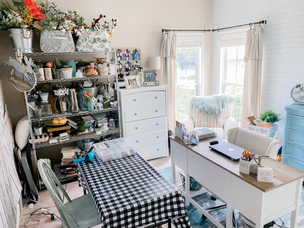 Craft room and office makeover