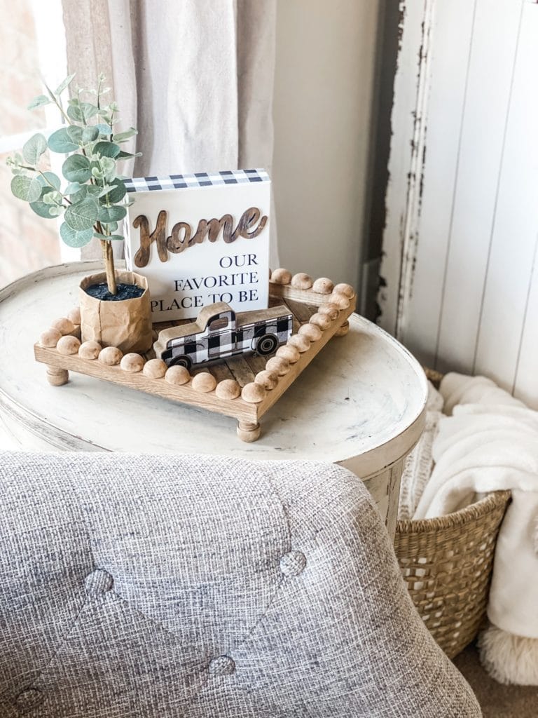 DIY farmhouse tray