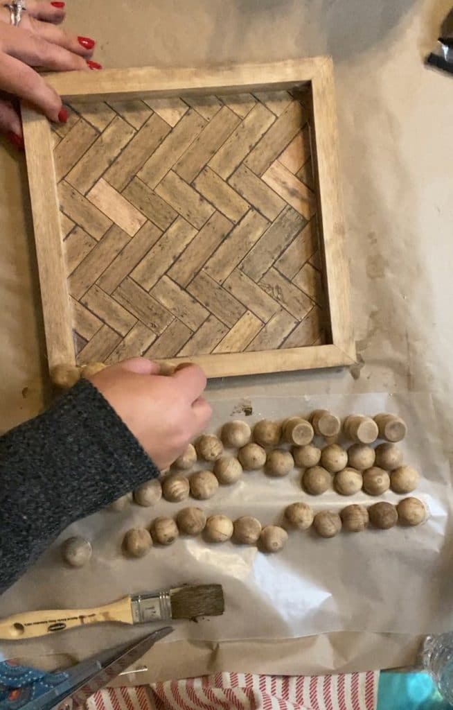 DIY farmhouse tray