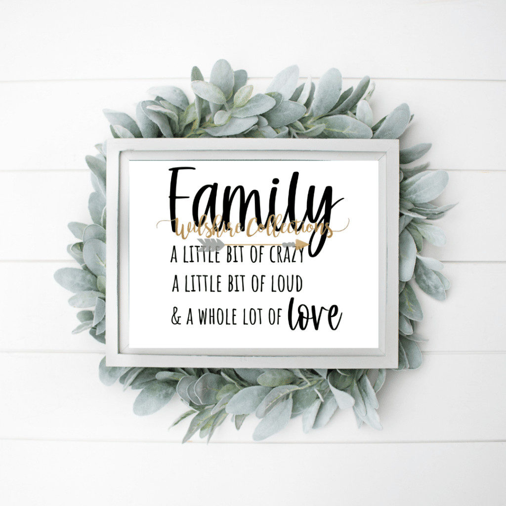 Family printable