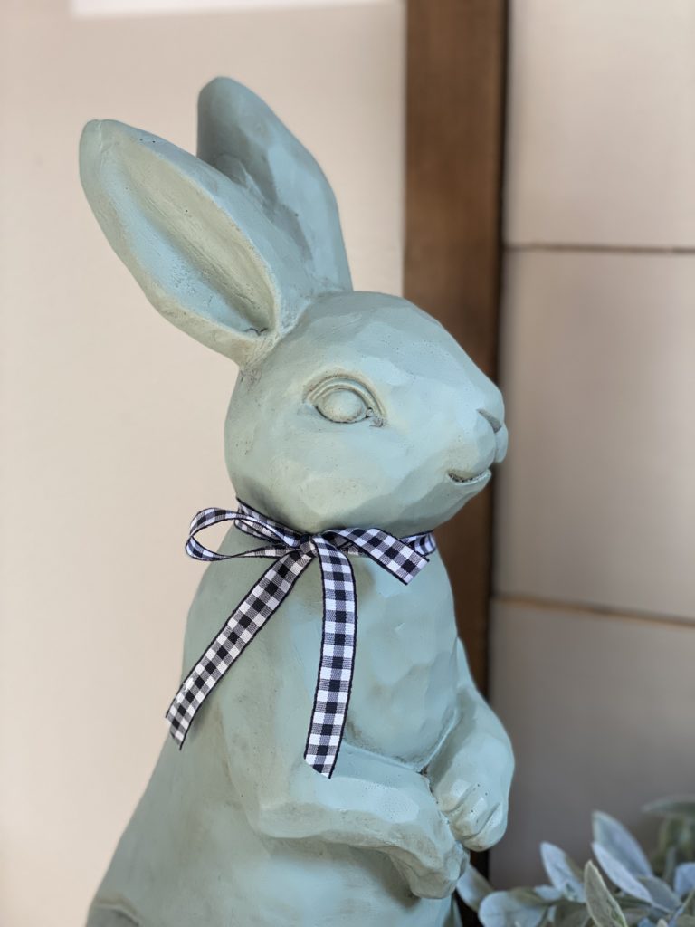 Sage green bunny