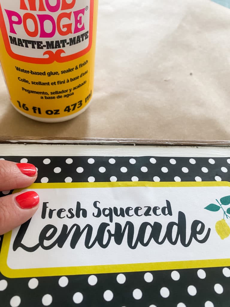 lemon printable sign