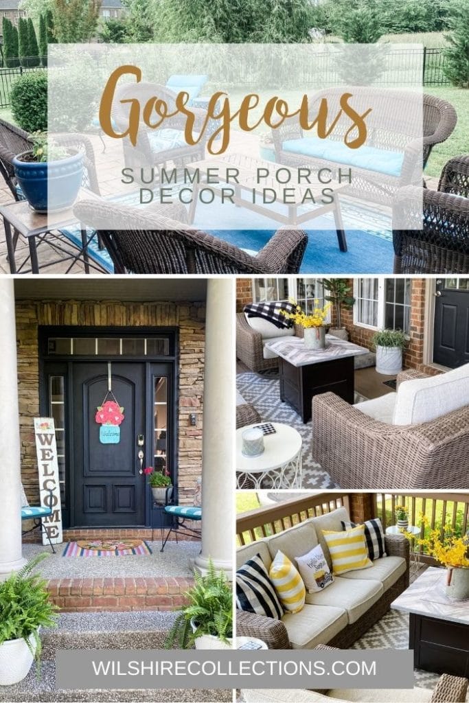 summer porch and patio ideas