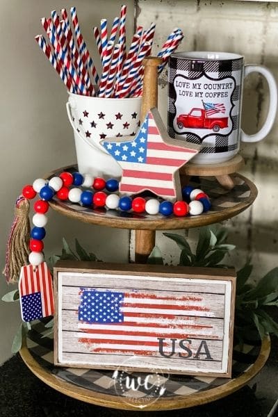 Simple patriotic decor ideas for your home