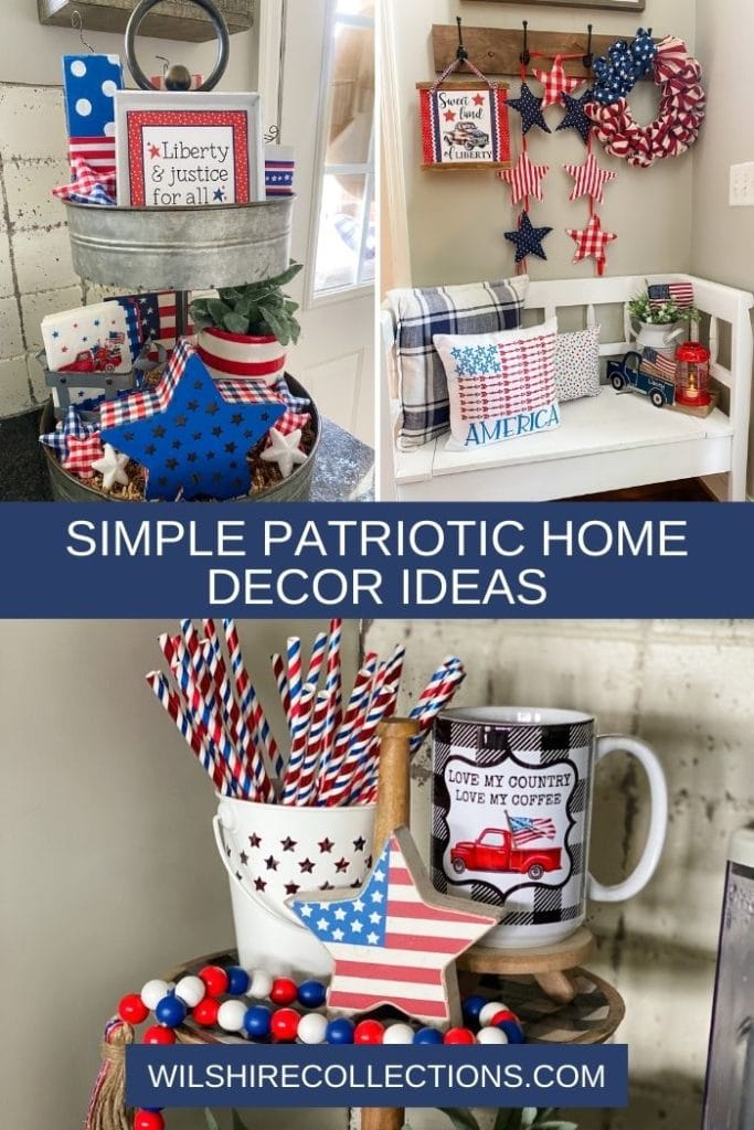 Simple Patriotic Home Decor Ideas