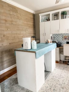 wood accent wall