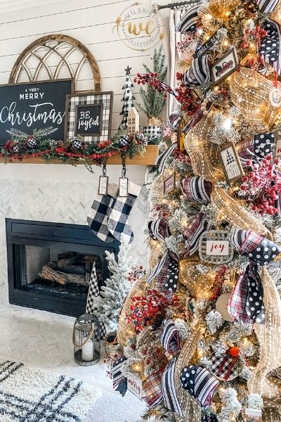 Christmas Tree Decor for Living Room