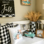 buffalo check fall decor