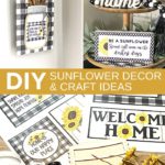 DIY Sunflower Decor and Craft Ideas