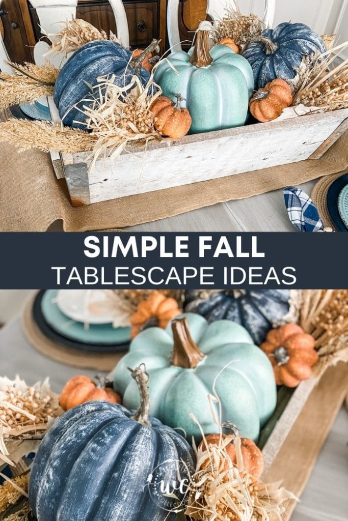 Simple Fall Tablescape Ideas for Fall