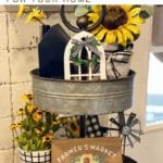 Simple Sunflower Decor and Craft Ideas for Your Home