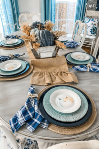 fall tablescape